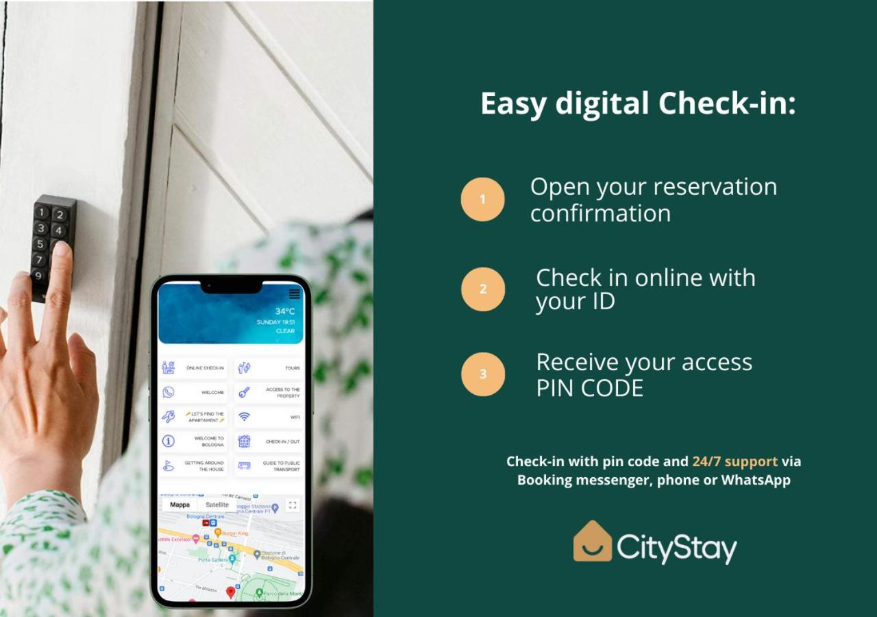 Citystay I Bernardino Loft Apartment Μπολόνια Εξωτερικό φωτογραφία